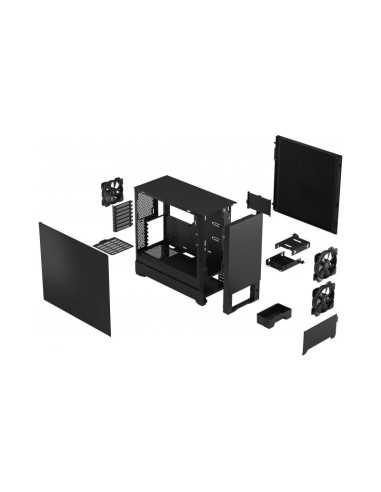 Caja para PC Fractal Design Pop Silent Black (Solid) ATX