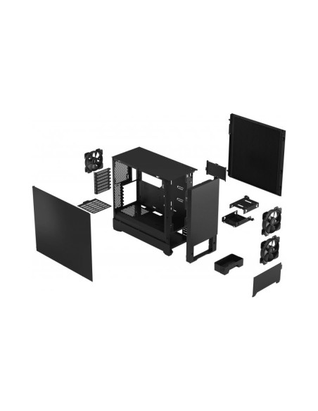 Caja para PC Fractal Design Pop Silent Black (Solid) ATX