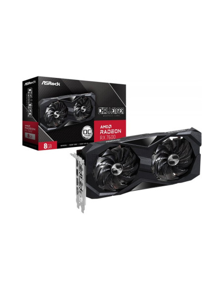 Tarjeta gráfica AsRock AMD Radeon RX 7600 Challenger 8GB OC