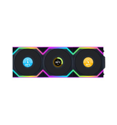 Pack de 3 de ventiladores PC inalámbricos Lian Li Uni Fan SL Wireless LCD 120 aRGB 120mm
