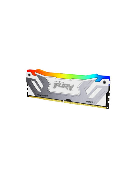 Memoria Kingston Fury Renegade RGB 48GB RAM DDR5 (2x24GB) CUDIMM 8400MHz CL40 Blanca