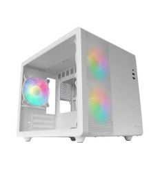 Caja para PC Mars Gaming MC-400 Blanco Micro-ATX