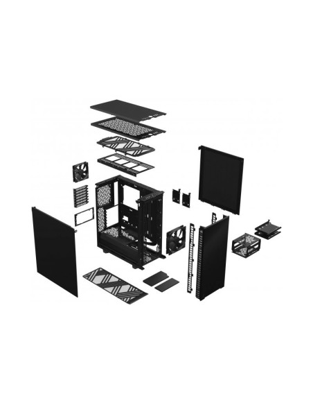 Caja para PC Fractal Design Define 7 Compact Black Solid ATX