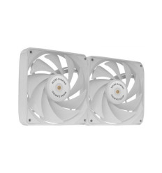 Pack de 2 ventiladores PC Mars Gaming MF-NCLX2 Blanco 120mm
