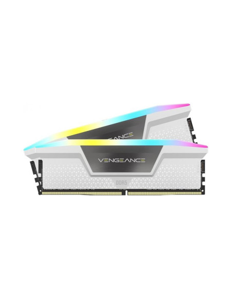 Corsair Vengeance RGB 32GB RAM DDR5 (2x16GB) 6000MHz CL36 Dual Profile Blanca