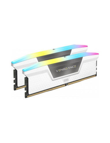 Corsair Vengeance RGB 32GB RAM DDR5 (2x16GB) 6000MHz CL36 Dual Profile Blanca