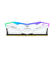 Memoria TeamGroup Delta RGB 16GB RAM DDR5 6000MHz CL38 Blanca