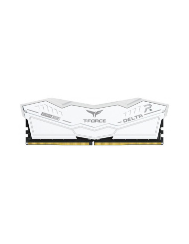 Memoria TeamGroup Delta RGB 16GB RAM DDR5 6000MHz CL38 Blanca