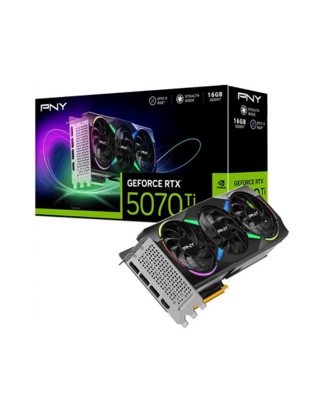 Tarjeta gráfica PNY GeForce RTX 5070 Ti Epic-X RGB 16GB GDDR7 DLSS4