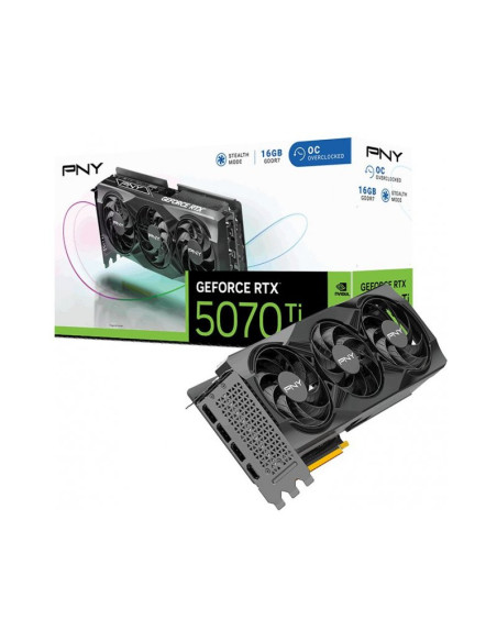 Tarjeta gráfica PNY GeForce RTX 5070 Ti OC 16GB GDDR7 DLSS4