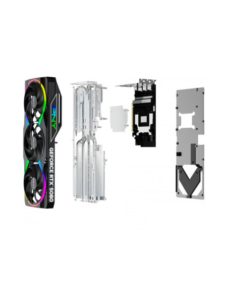 Tarjeta gráfica PNY GeForce RTX 5080 Epic-X RGB OC 16GB GDDR7 DLSS4