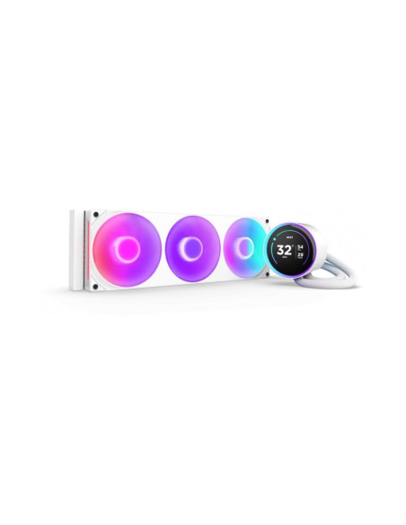 Refrigeración líquida PC NZXT Kraken Elite 360 RGB Blanca 360mm