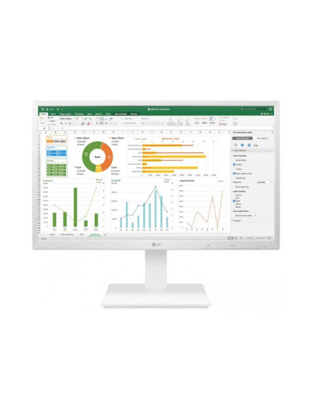 Monitor LG 27BK55YP-W 27" Full HD IPS