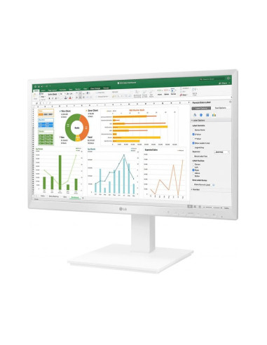 Monitor LG 27BK55YP-W 27" Full HD IPS