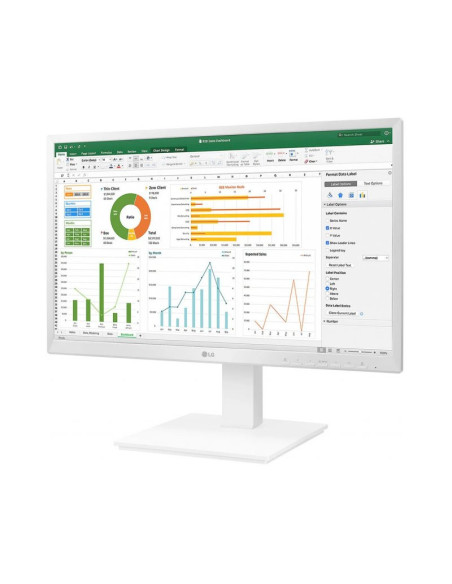 Monitor LG 27BK55YP-W 27" Full HD IPS