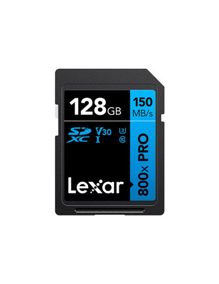 Lexar 800x Pro 128GB C10 Tarjeta SDXC