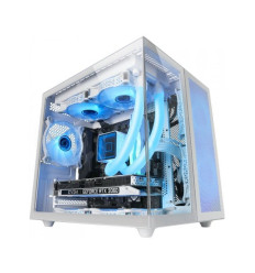 Caja para PC Mars Gaming MCNOVAM Blanca Micro-ATX