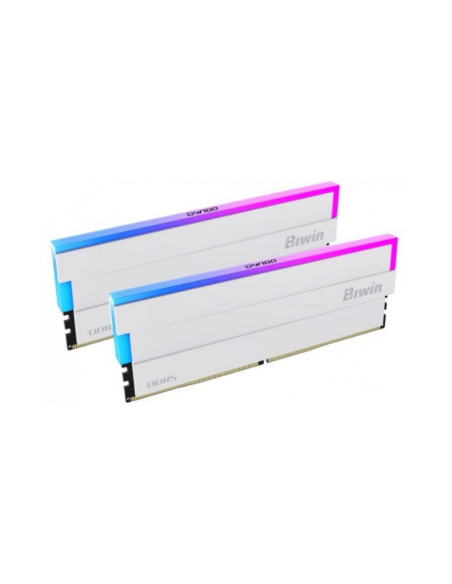 Biwin DW100 RGB 32GB (2x16GB) DDR5 6000MHz CL30 Blanca