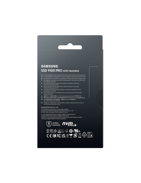 SSD Samsung 9100 Pro 4TB PCIe 5.0 M.2