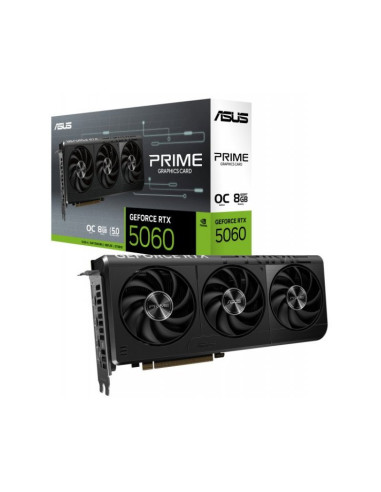 Asus Prime GeForce RTX 5060 OC Edition 8GB GDDR7 DLSS4