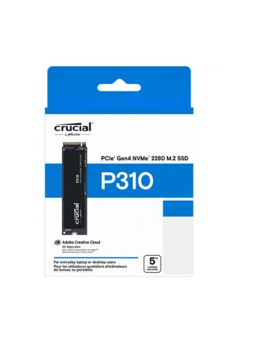 SSD Crucial P310 500GB PCIe 4.0 M.2