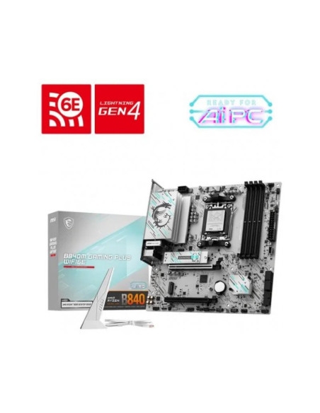 MSI B840M Gaming Plus WiFi6E Socket AM5 Micro-ATX