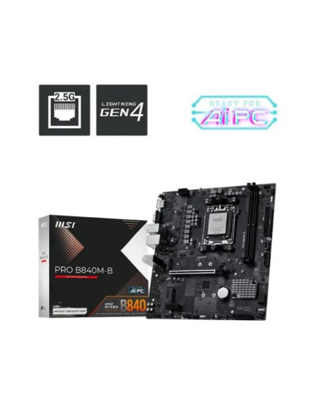MSI Pro B840M-B Socket AM5 Micro-ATX