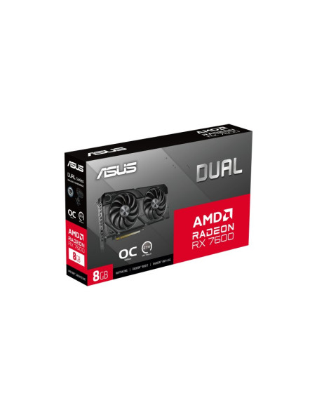 Asus Dual Radeon RX 7600 EVO OC Edition 8GB GDDR6