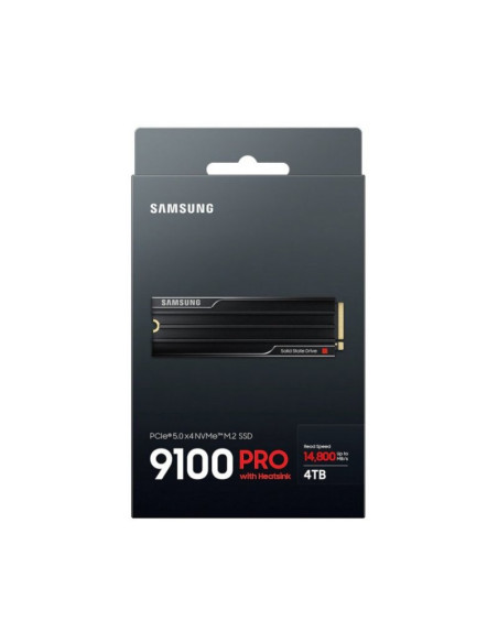 SSD Samsung 9100 Pro 4TB PCIe 5.0 (con disipador) M.2