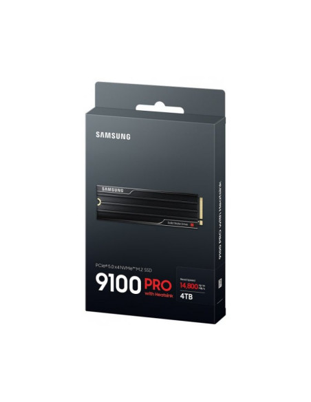 SSD Samsung 9100 Pro 4TB PCIe 5.0 (con disipador) M.2
