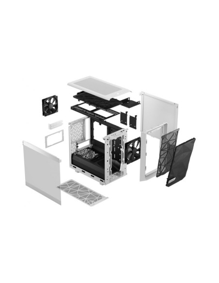 Fractal Design Meshify 2 Nano White (TG Clear Tint) Mini-ITX Caja para PC