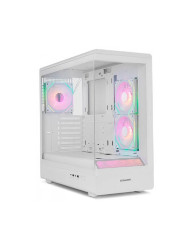Nox Hummer Signal aRGB Blanca ATX Caja para PC
