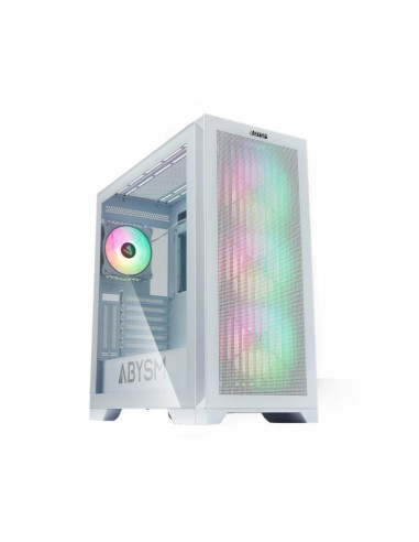 Abysm Danube Mura BX300 aRGB Blanca e-ATX Caja para PC