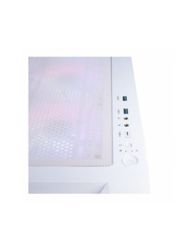 Abysm Danube Mura BX300 aRGB Blanca e-ATX Caja para PC