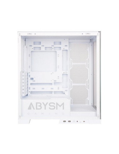 Abysm Danube Sava H500 aRGB Blanca ATX Caja para PC