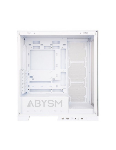 Abysm Danube Sava H500 aRGB Blanca ATX Caja para PC