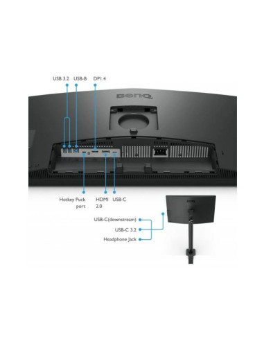 BenQ PD2706UA 27" 4K UHD Ergo