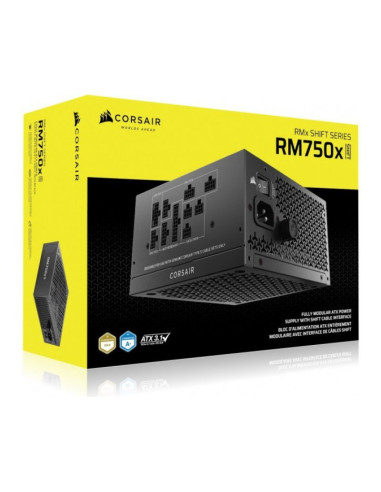 Corsair RM750x Shift ATX 3.1 (PCIe 5.1) Fuente de alimentación 750W