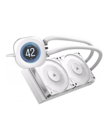 Corsair Nautilus 240 RS LCD Blanca 240mm Refrigeración Líquida PC
