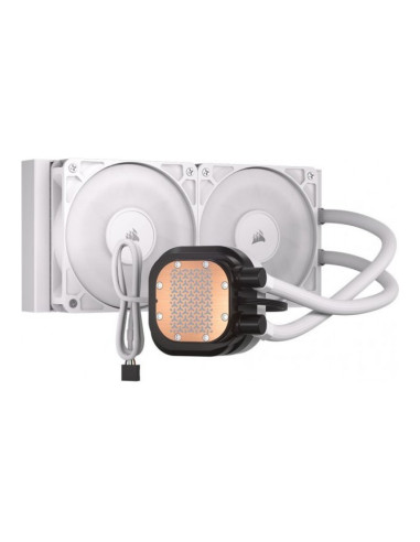 Corsair Nautilus 240 RS LCD Blanca 240mm Refrigeración Líquida PC