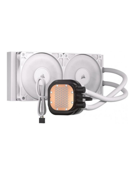 Corsair Nautilus 240 RS LCD Blanca 240mm Refrigeración Líquida PC