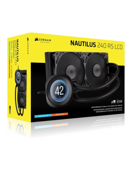 Corsair Nautilus 240 RS LCD 240mm Refrigeración Líquida PC