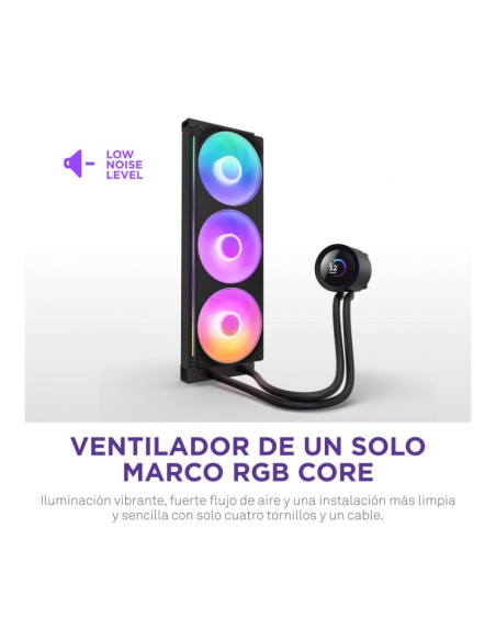 NZXT Kraken Plus 360 RGB 360mm Refrigeración Líquida PC