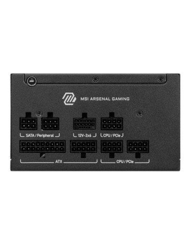 MSI MAG A750GLS ATX 3.1 (PCIe 5.1) Fuente de Alimentación 750W