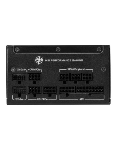 MSI MPG A1250GS ATX 3.1 (PCIe 5.1) Fuente de alimentación 1250W