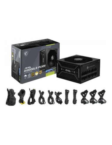 MSI MAG A1000GLS ATX 3.1 (PCIe 5.1) Fuente de Alimentación 1000W