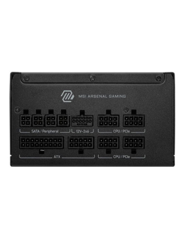 MSI MAG A850GLS ATX 3.1 (PCIe 5.1) Fuente de Alimentación 850W