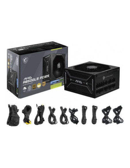 MSI MAG A850GLS ATX 3.1 (PCIe 5.1) Fuente de Alimentación 850W
