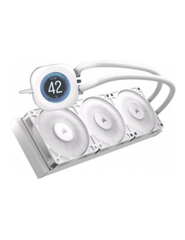 Corsair Nautilus 360 RS LCD Blanca 360mm Refrigeración Líquida PC