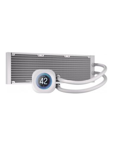 Corsair Nautilus 360 RS LCD Blanca 360mm Refrigeración Líquida PC